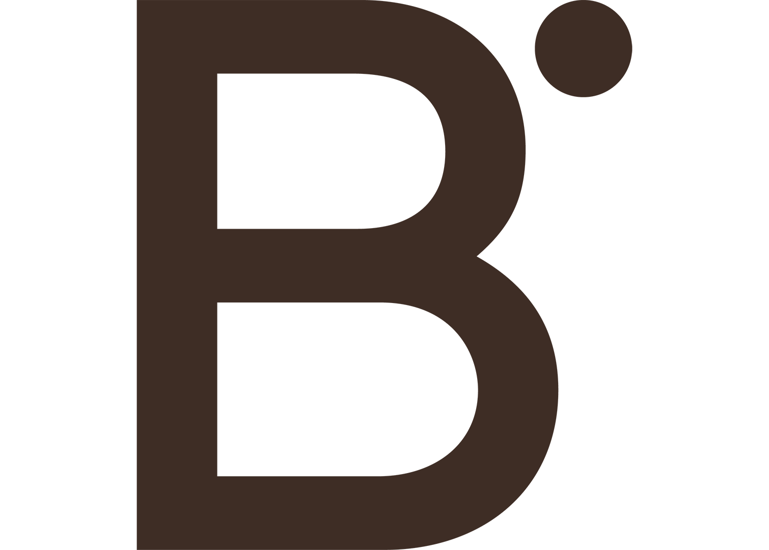 B° logo